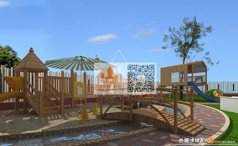 武汉自然树幼儿园-外观建筑图示(图4)