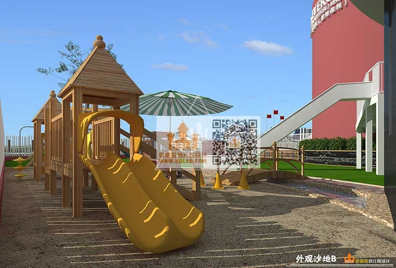 武汉自然树幼儿园-外观建筑图示(图5)