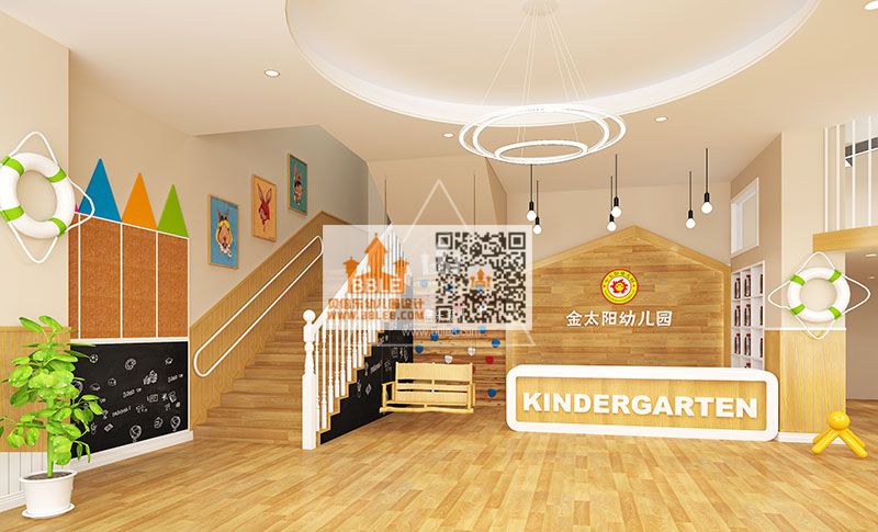 幼儿园设计/贝倍乐幼儿园设计/幼儿园接待大厅设计合集